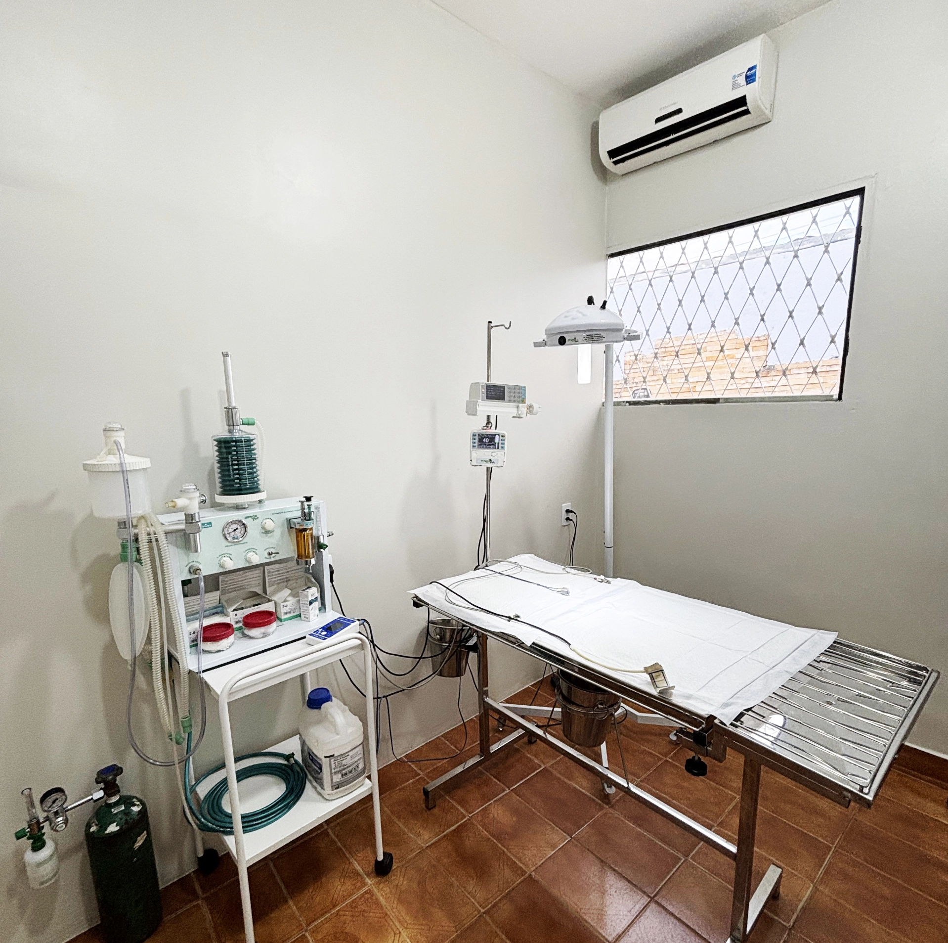 Centro cirúrgico da Plantare Pet Store