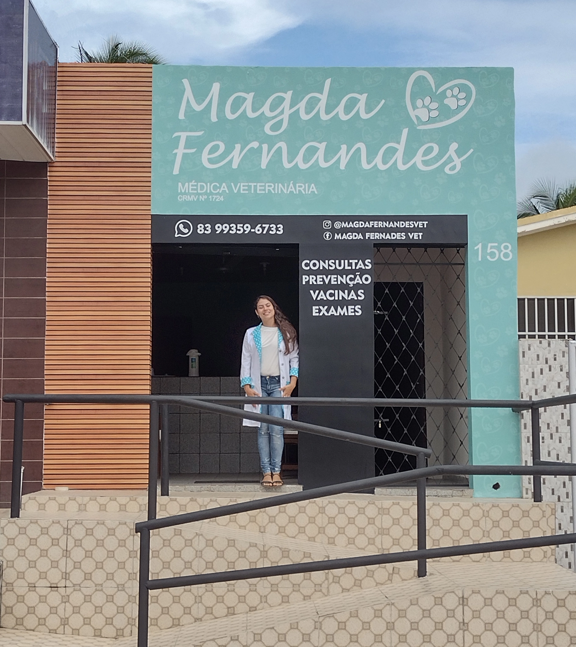 Clínica Veterinária Magda Fernandes - Estrutura inicial